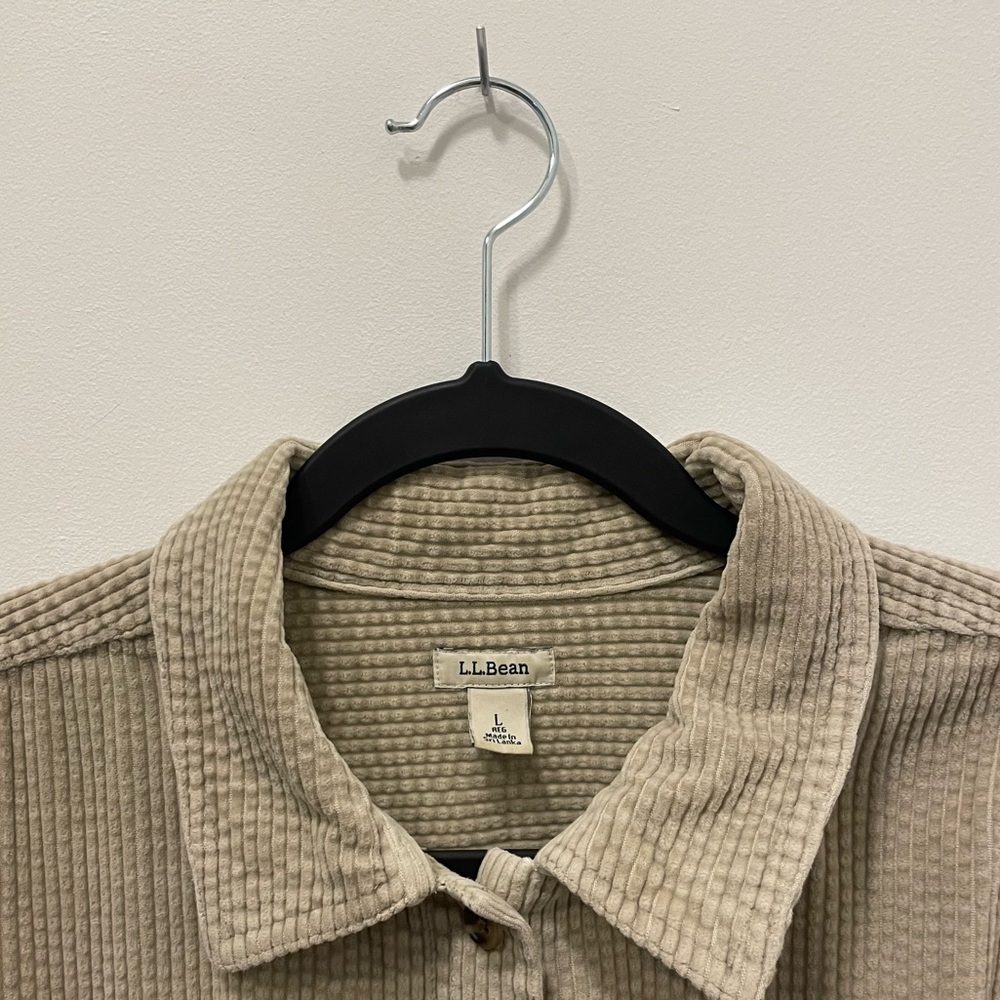 LL Bean Corduroy Shirt - Picture 2 of 6